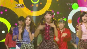 111223 T-ara - Roly Poly + Cry Cry KBS Music Bank 